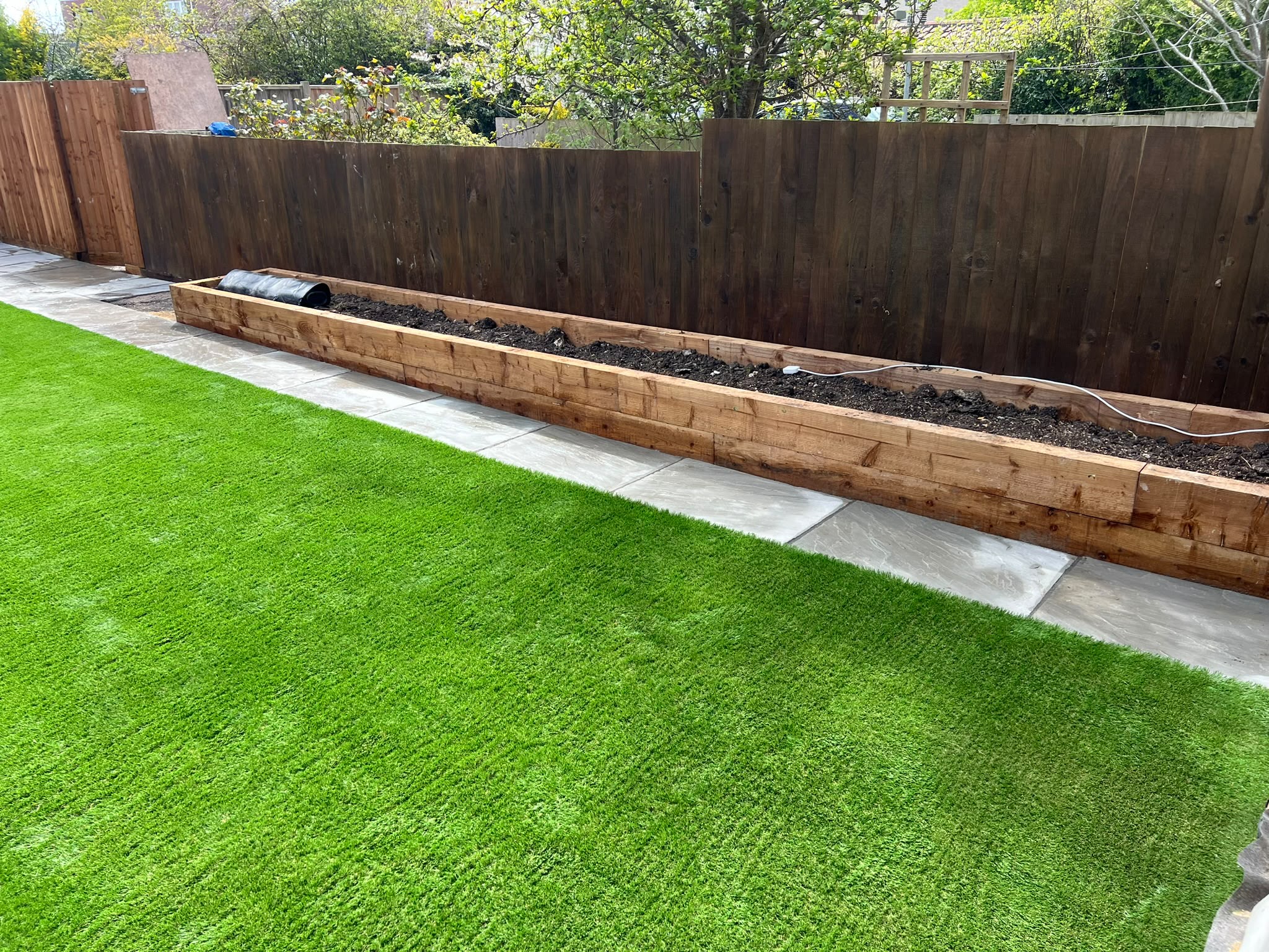 RT Landscaping completed project